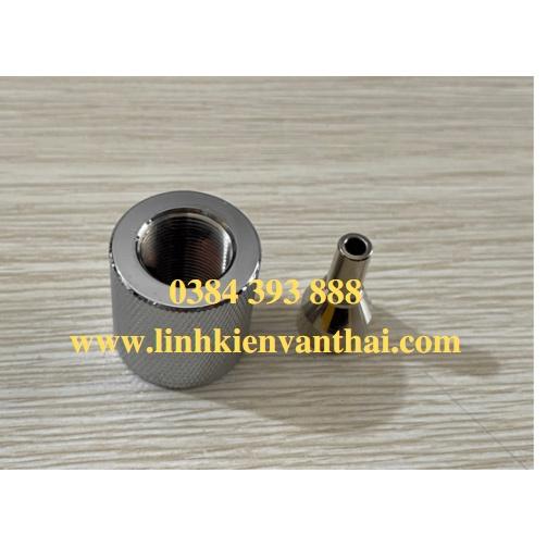 NÚT ĐỒNG CỦA ĐẦU KẸP ỐNG ĐỒNG/ RĂNG NHỎ/ RĂNG NHỎ/ 30X29MM/62G