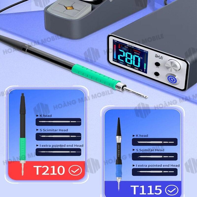 Máy hàn (trạm hàn) JC T3B version T210 và T115 (kèm 3 mũi)