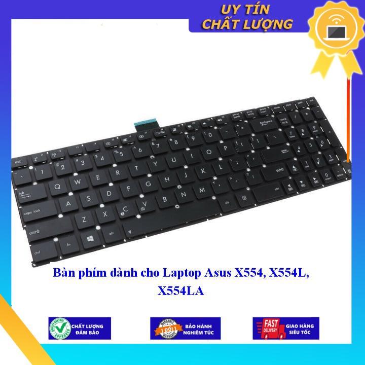 Bàn phím dùng cho Laptop Asus X554 X554L X554LA - Hàng Nhập Khẩu New Seal