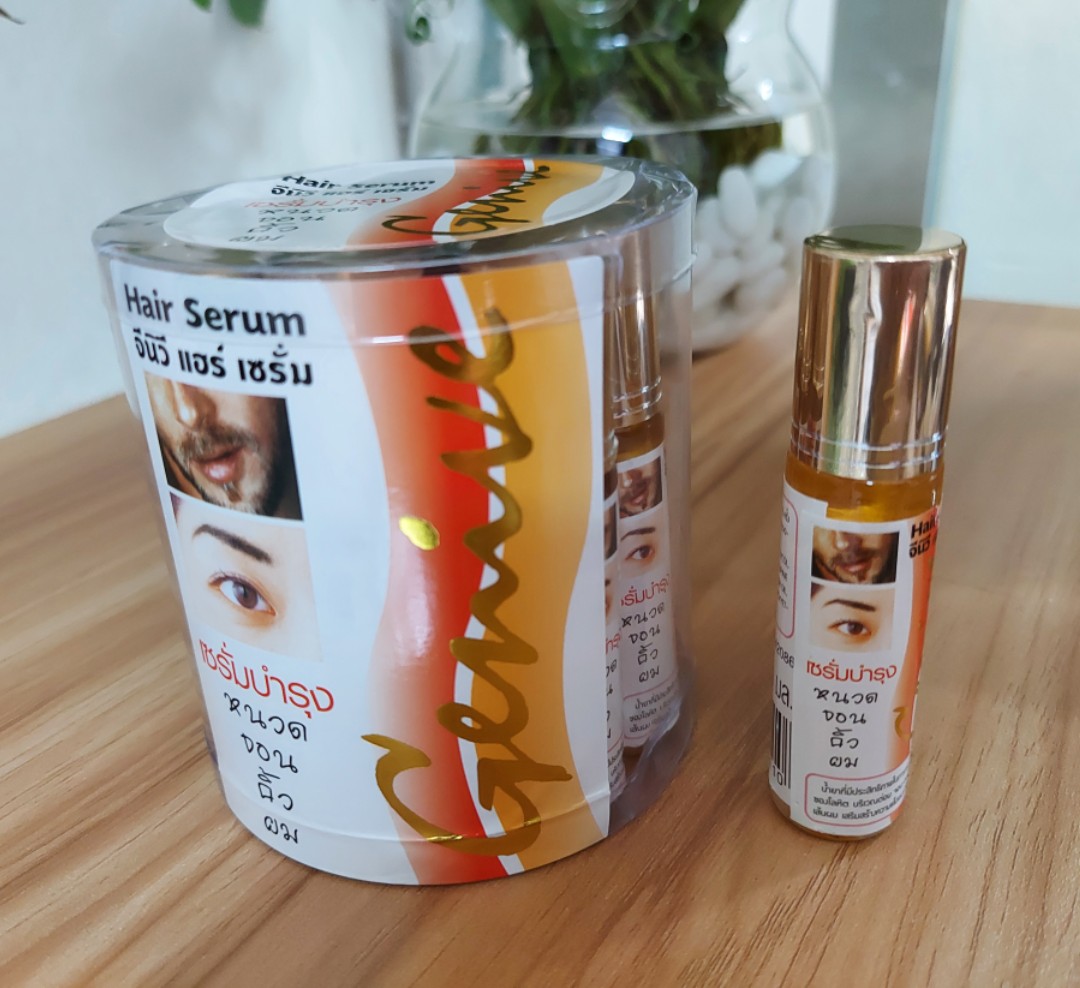 Serum kích mọc lông mi, chân mày, râu, ria mép, tóc Genive Thái Lan 10ml