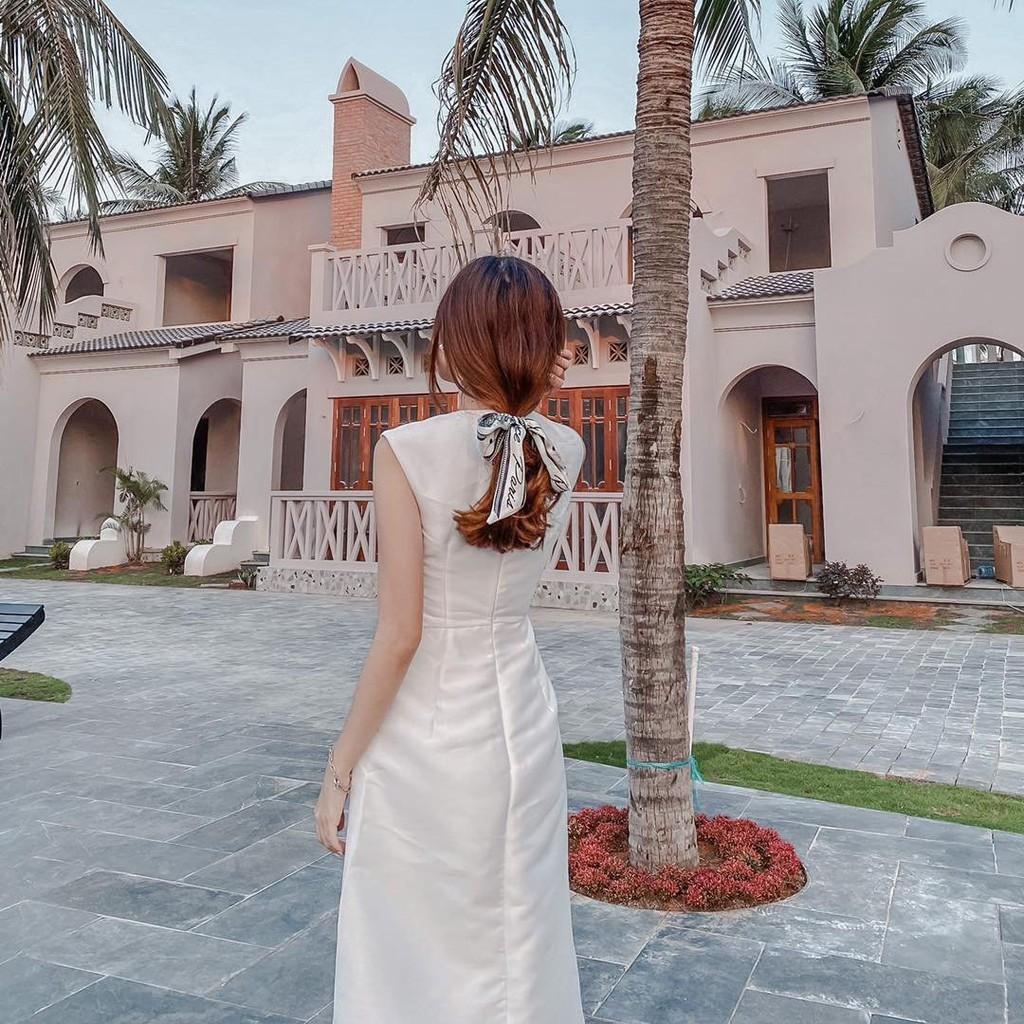 Đầm dự tiệc xẻ tà sang trọng
