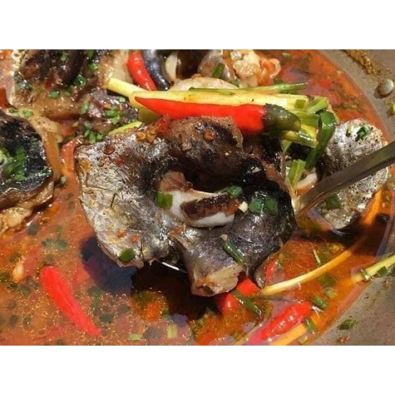 Mắt cá ngừ đại dương nấu lẩu canh chua chưng tiềm bổ dưỡng - 1kg