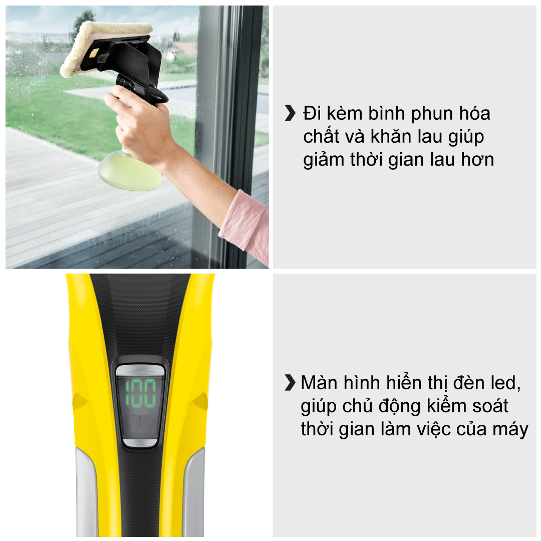 Máy Lau Kính Karcher WV6 Plus