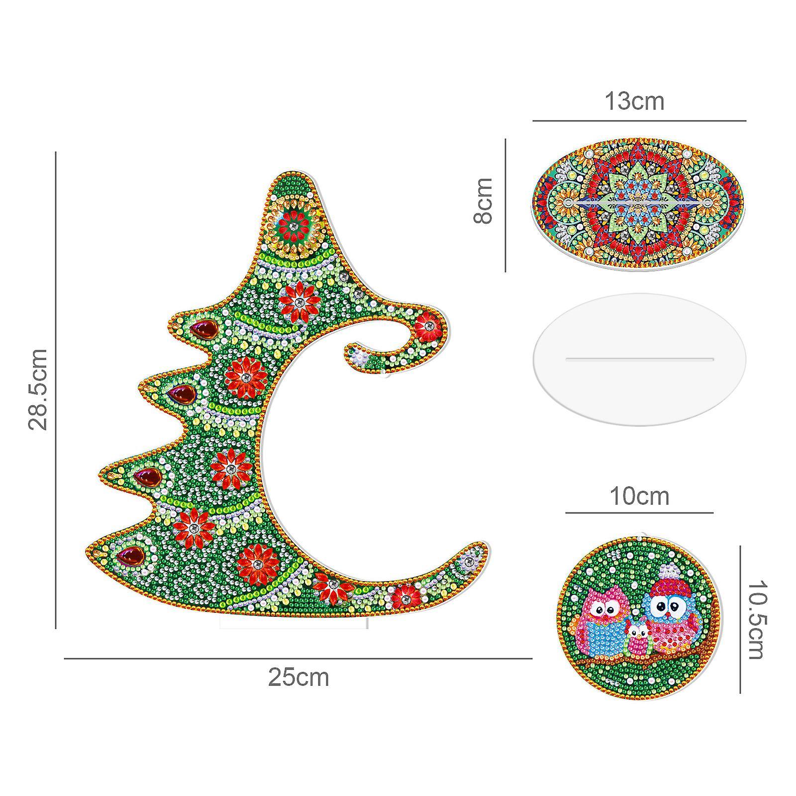 Bộ dụng cụ nghệ thuật kim cương Giáng sinh tự làm 5d Mosaic  Tree Christmas Decotation
