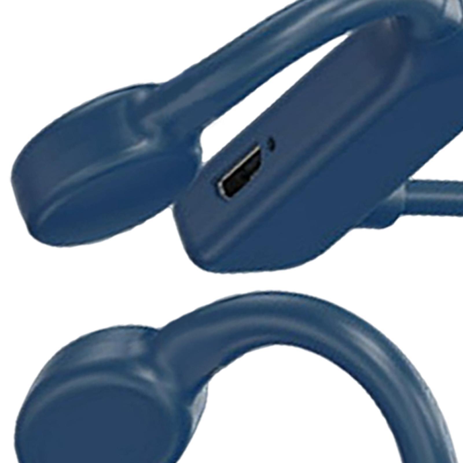2 Pcs Bone Conduction Bluetooth Headphones Headsets for Driving Gym