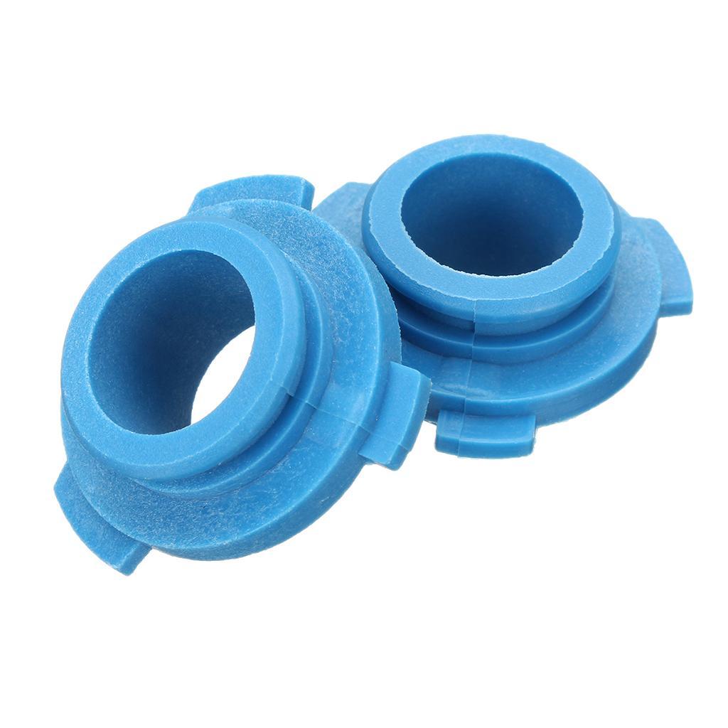 3-6pack 2Pcs LED Headlight Bulb Base Adapter Socket Retainer Car Conversion Kit