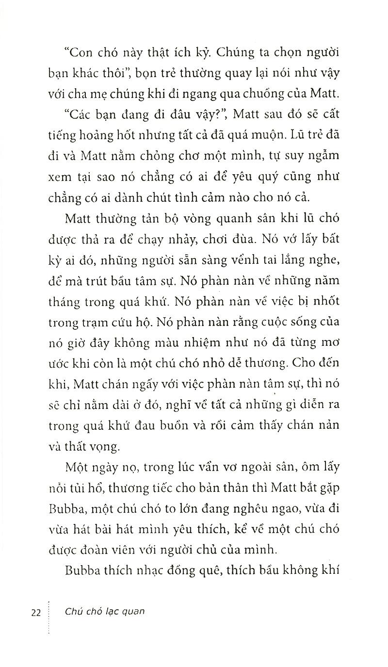 Sách Chú Chó Lạc Quan
