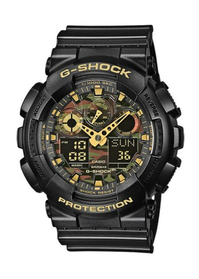 Đồng Hồ Nam Dây Nhựa Casio G-SHOCK GA-100CF-1A9