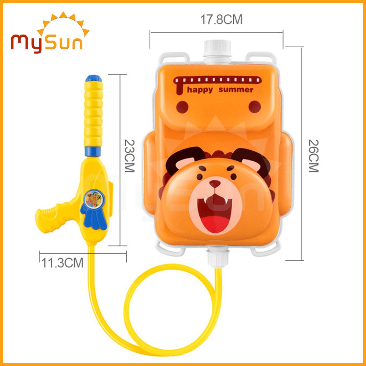 Balo súng phun bắn nước đồ chơi mini giá rẻ cho bé bắn xa siêu mạnh MySun