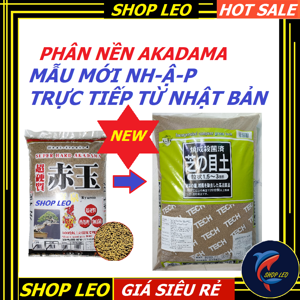 Phân Nền Akadama -nền thuỷ sinh-hồ tép cảnh-trồng Bonsai, terrarium,sen đá, xương rồng-shopleo