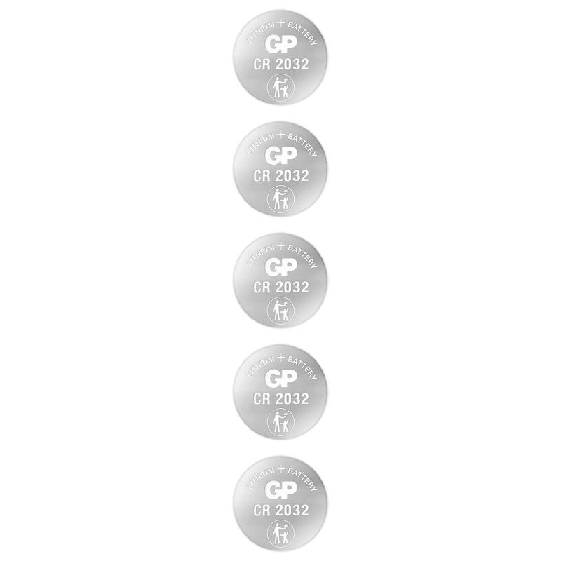 Vỉ 5 Pin Cúc Áo GP Lithium Coin Battery 3V - GP CR2032-2CPU5