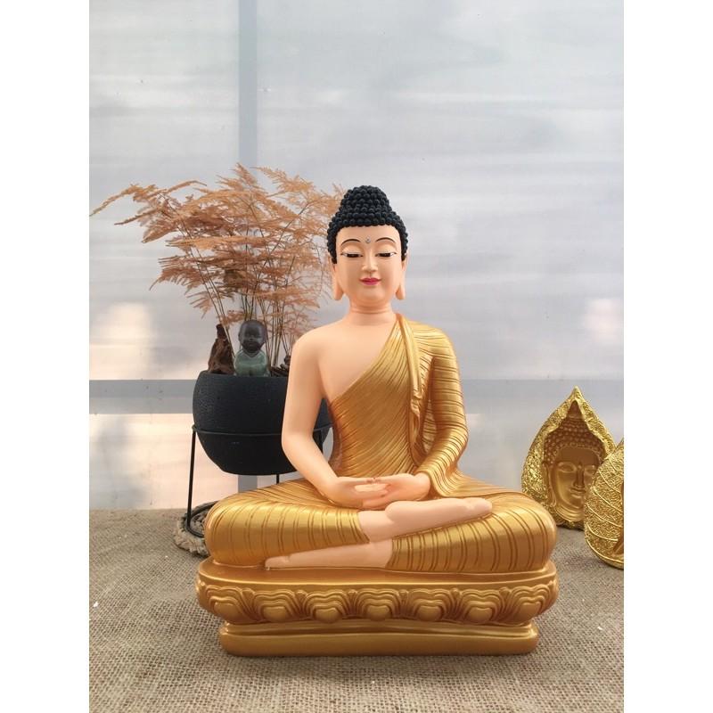 Phật Thích Ca Mâu Ni y xéo cao 34cm- kiểu Thái Lan