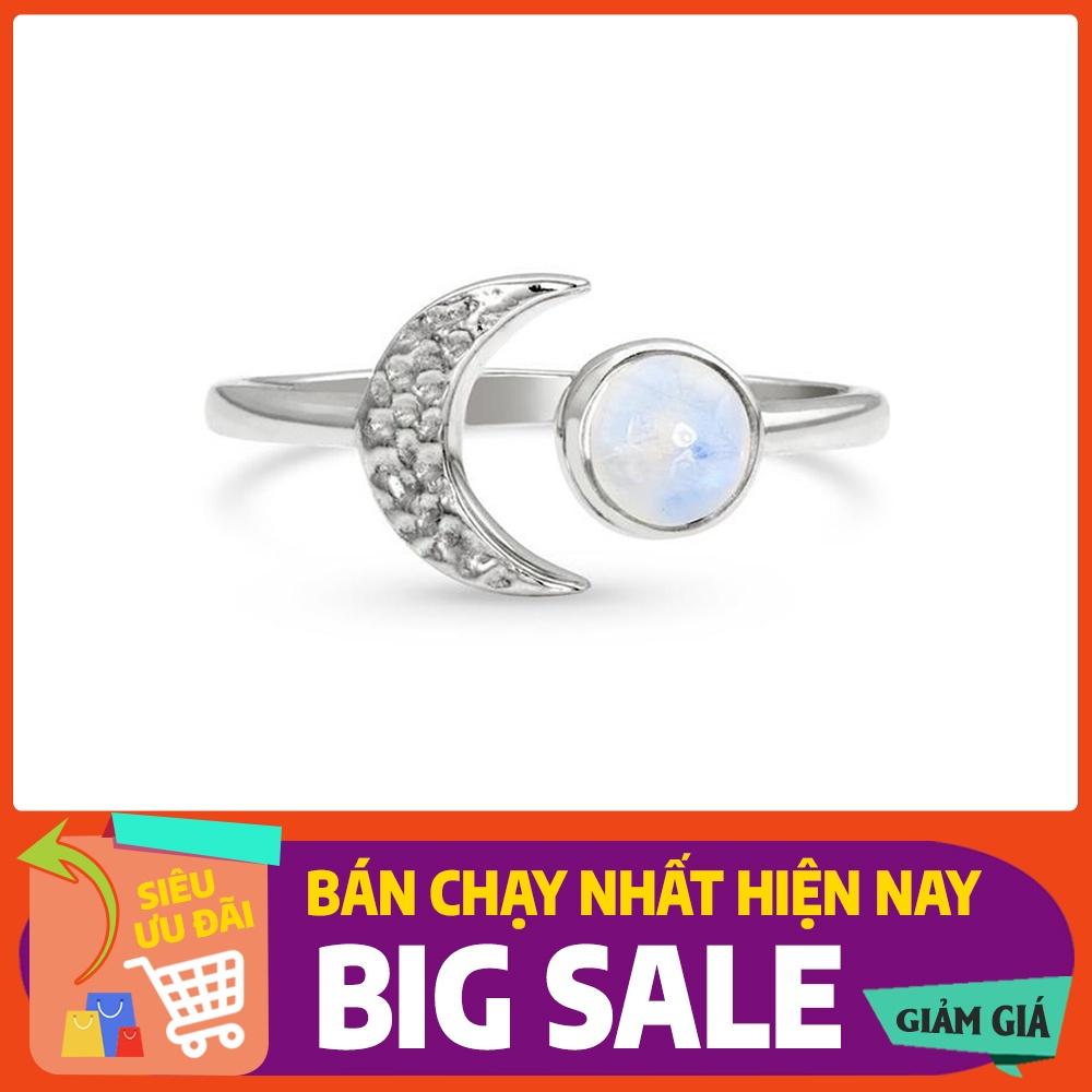 Nhẫn Nhật Nguyệt Bạc S925