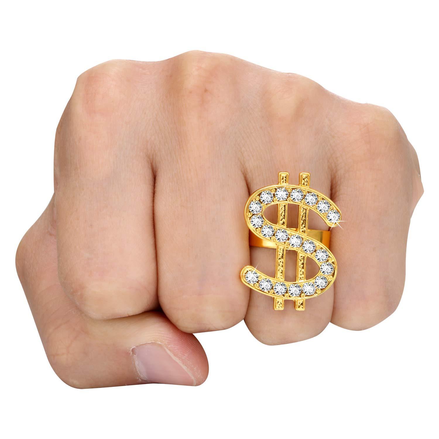 Bộ trang phục Hip Hop Bộ dụng cụ rapper 80s/90 phụ kiện xô áo râm trang phục dây chuyền cho nam giới cho nam giới