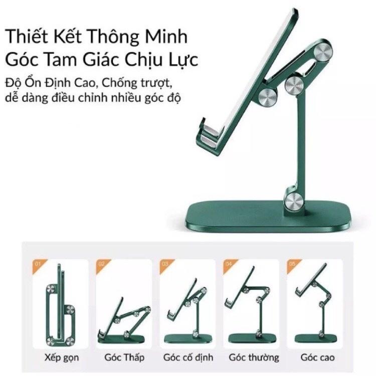 Giá đỡ điện thoại ,Ipad ,máy tính ,tăng giảm chiều cao dễ dàng chống trượt rất tiện khi đọc sách ,xem phim ,nghe nhạc ,.