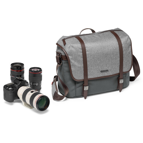 TÚI MÁY ẢNH MANFROTTO LIFESTYLE WINDSOR MESSENGER S | Hàng Chính Hãng