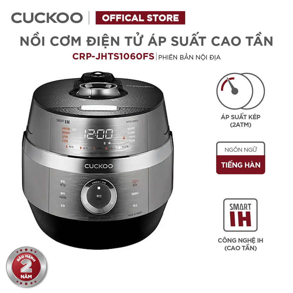 Nồi cơm điện Cuckoo CRP-JHTS1060FS - HÀNG CHÍNH HÃNG