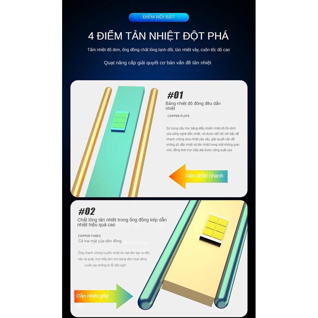 Đèn Led V80 Công nghệ mới 2024 Lõi tản nhiệt đồng kép có nước tản nhiệt Công suất 140W Tuổi thọ 30000h ánh sáng trắng 6K