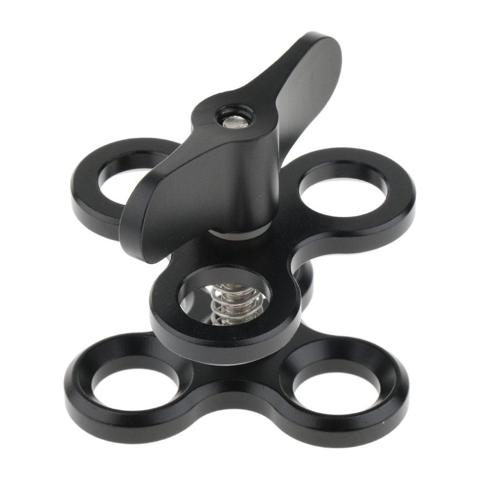 Underwater Diving Ball Connector Clamp Mount Arm For Vedio Light