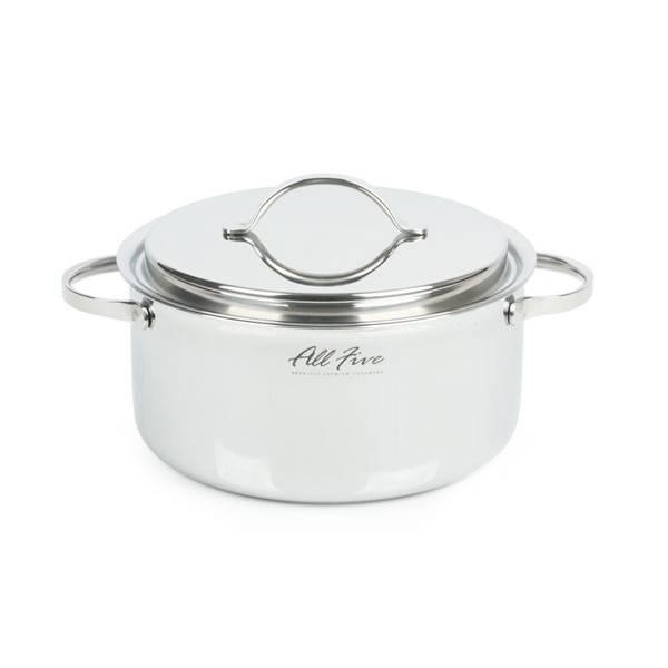 Nồi 5 lớp liền đáy Allfive 24cm 5.0l