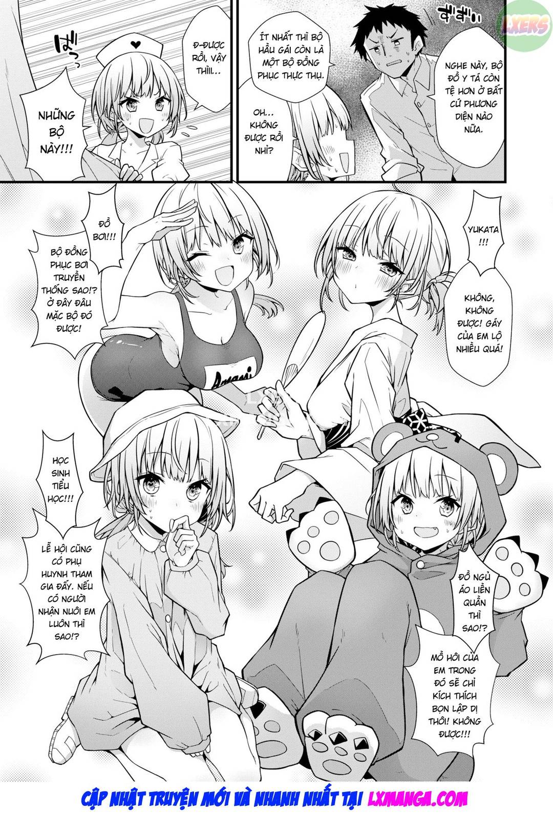 cosplay thỏ yêu chapter 0 3