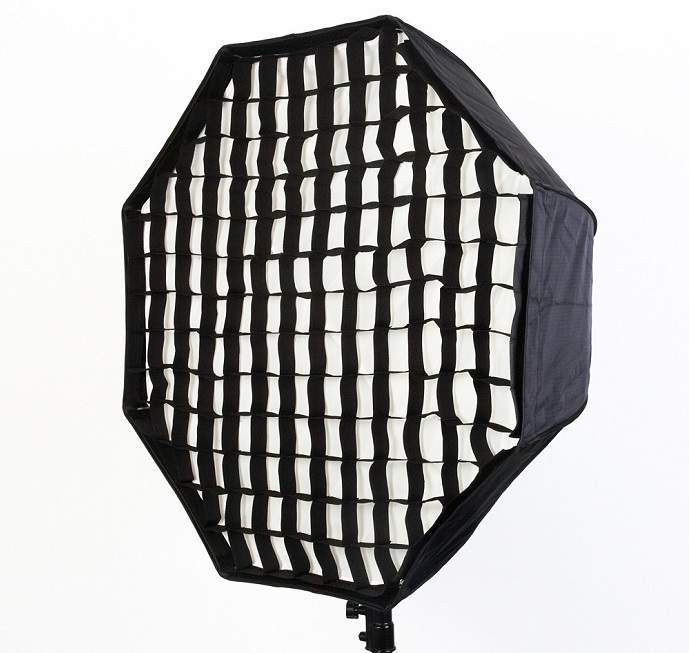 Dù softbox bát giác tổ ong 80cm