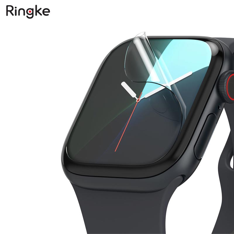 Bộ 3 miếng dán màn hình cho Apple Watch 10 RINGKE Dual Easy Film - Hàng Chính Hãng