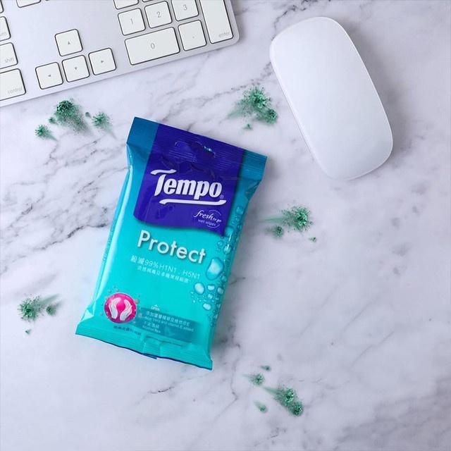 [MUA 5 GÓI TẶNG 1 GÓI] Khăn giấy ướt cao cấp Tempo Wet Wipes - Diệt khuẩn 99% - Thương hiệu Đức