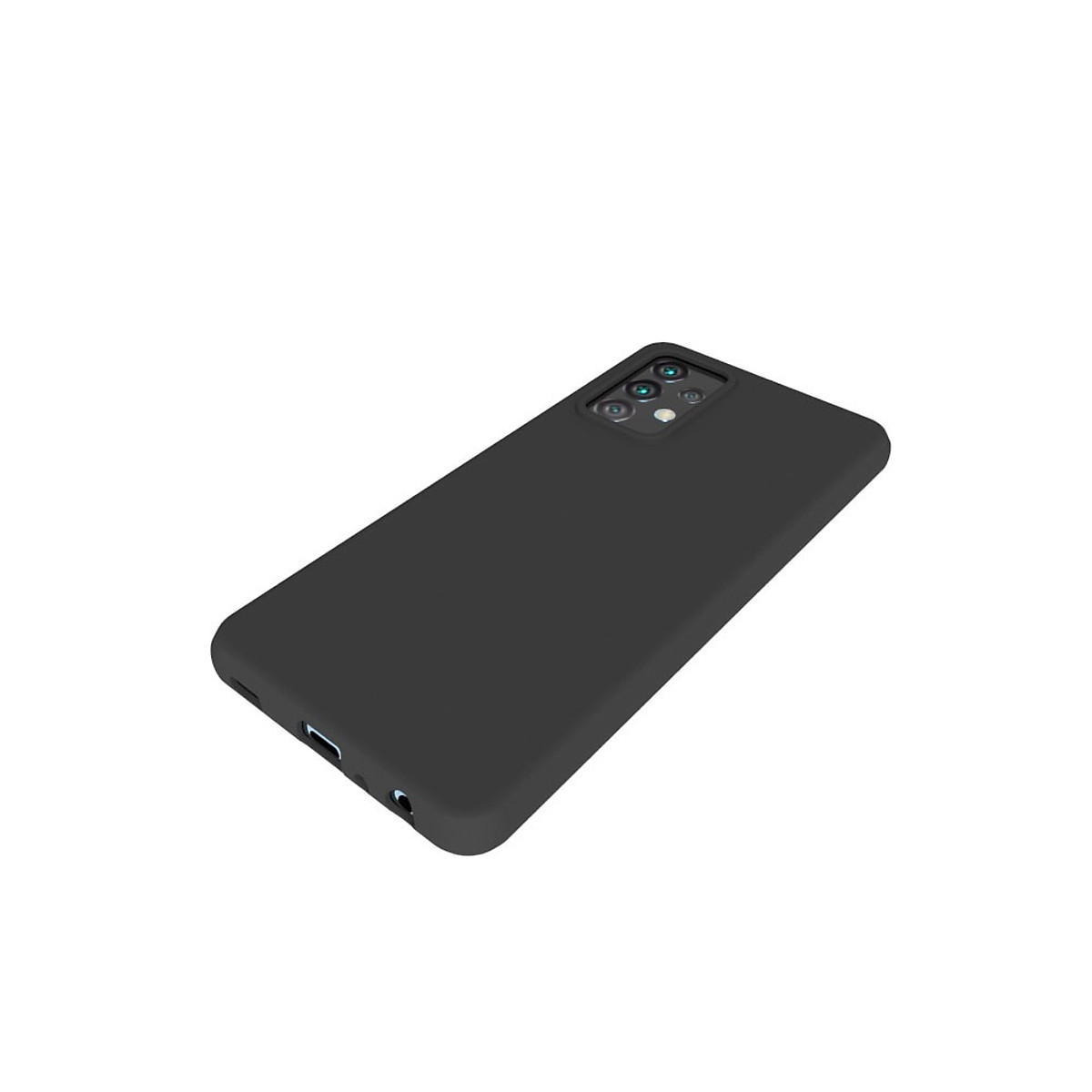 ỐP lưng Silicone dẻo màu đen Vu Case Samsung Galaxy A23 - Hàng nhập khẩu