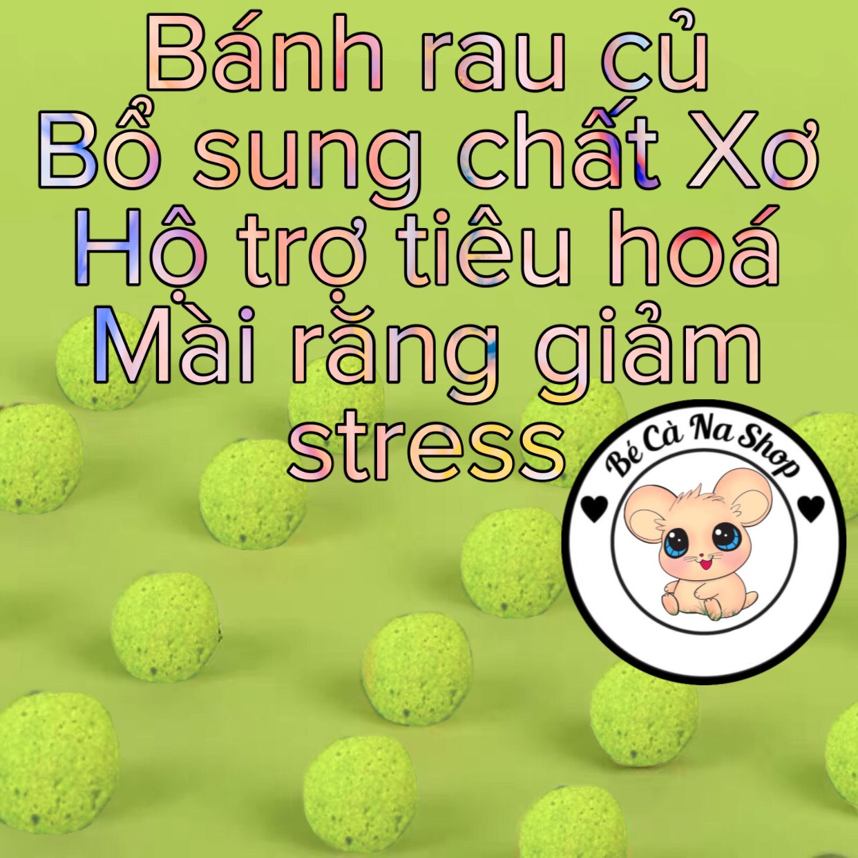 Bánh mài răng rau củ ,thức ăn mài răng giảm stress và bổ sung chất xơ cho hamster , thỏ bọ sóc...
