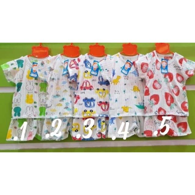 Bộ cộc tay cotton giấy mẫu mới cho bé yêu