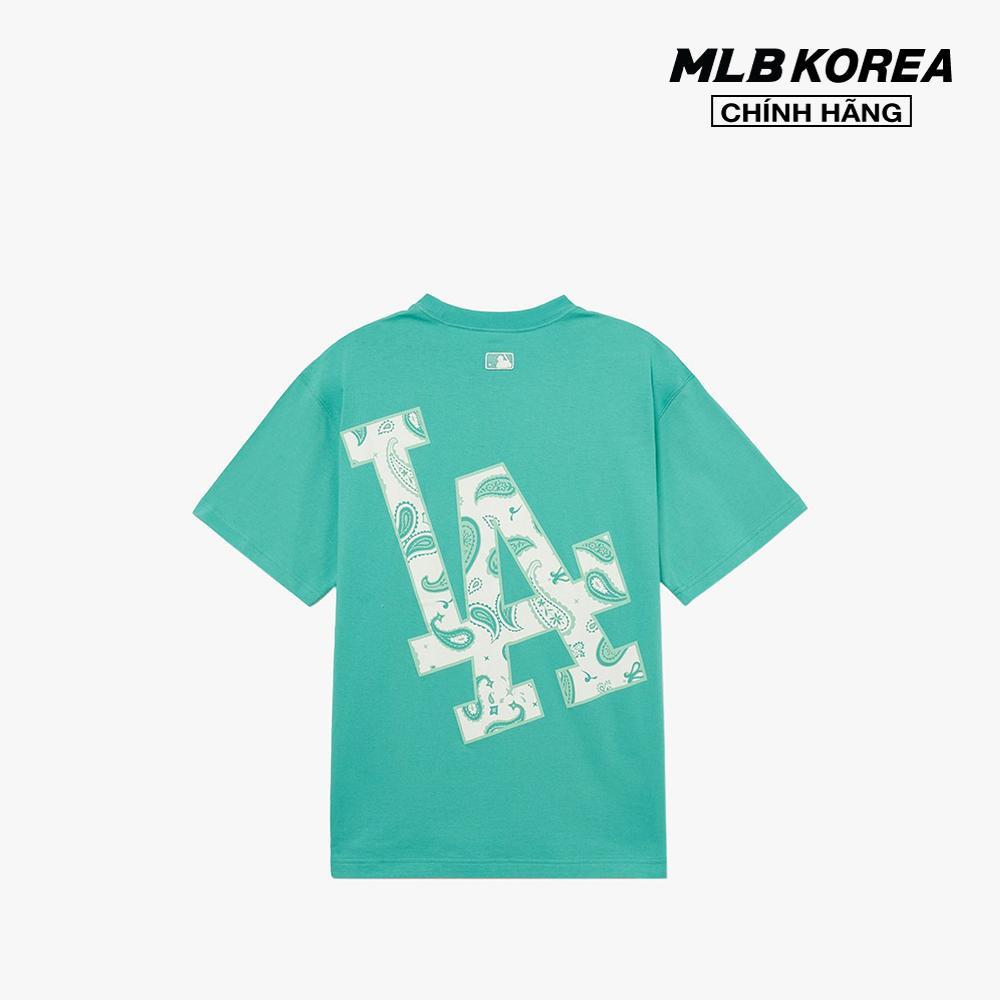 MLB - Áo thun unisex cổ tròn tay ngắn phom suông 3ATSI0333