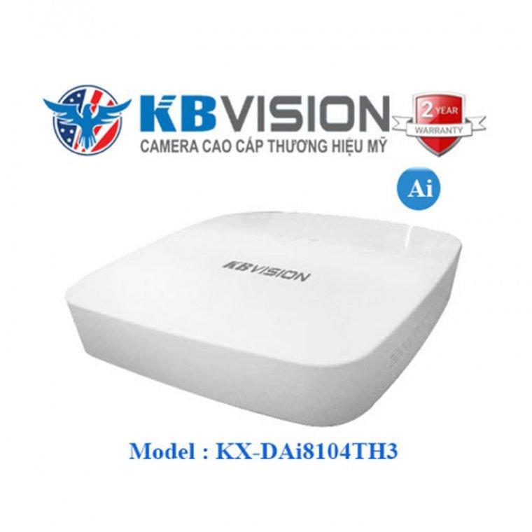 Đầu ghi hình AI 4 kênh KBVISION KX-DAi8104TH3 - HÀNG CHÍNH HÃNG