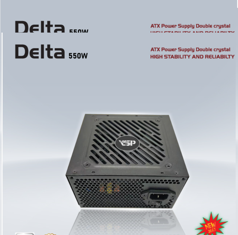 Bộ nguồn VSP Delta P550W  - HT- HÀNG CHÍNH HÃNG