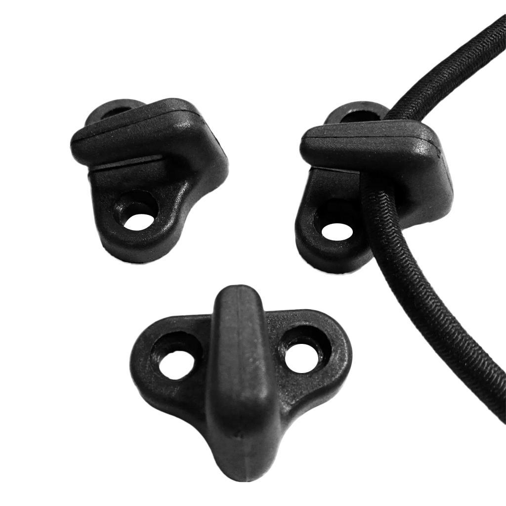 4  Nylon Replacement Kayak Lashing Hooks /   with Screws