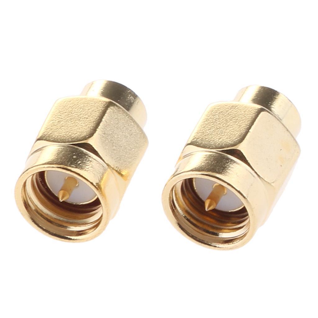 2Pcs SMA Dustproof  for  RF Connector Gold Plated