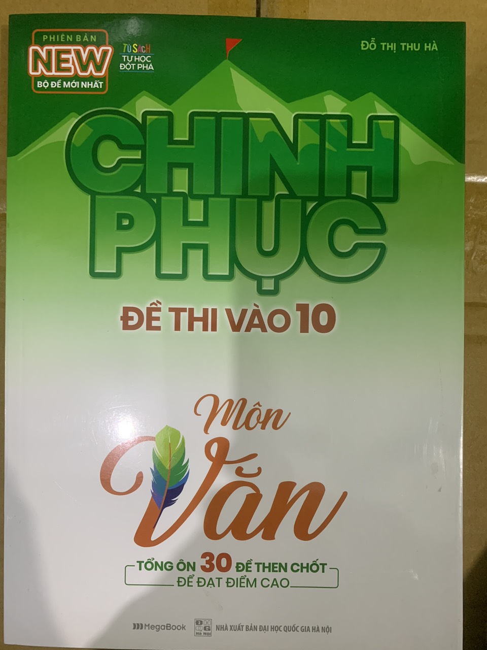 Chinh phục đề thi vào 10 môn ngữ văn, tổng ôn 30 đề then chốt để đạt điểm cao