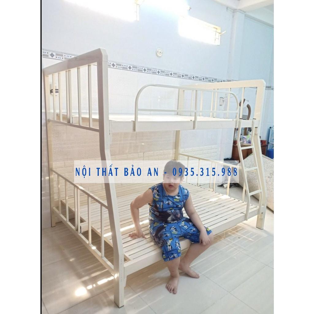 Giường sắt tầng hộp vuông sắt 4x8 nhiều kích thước và màu sắc