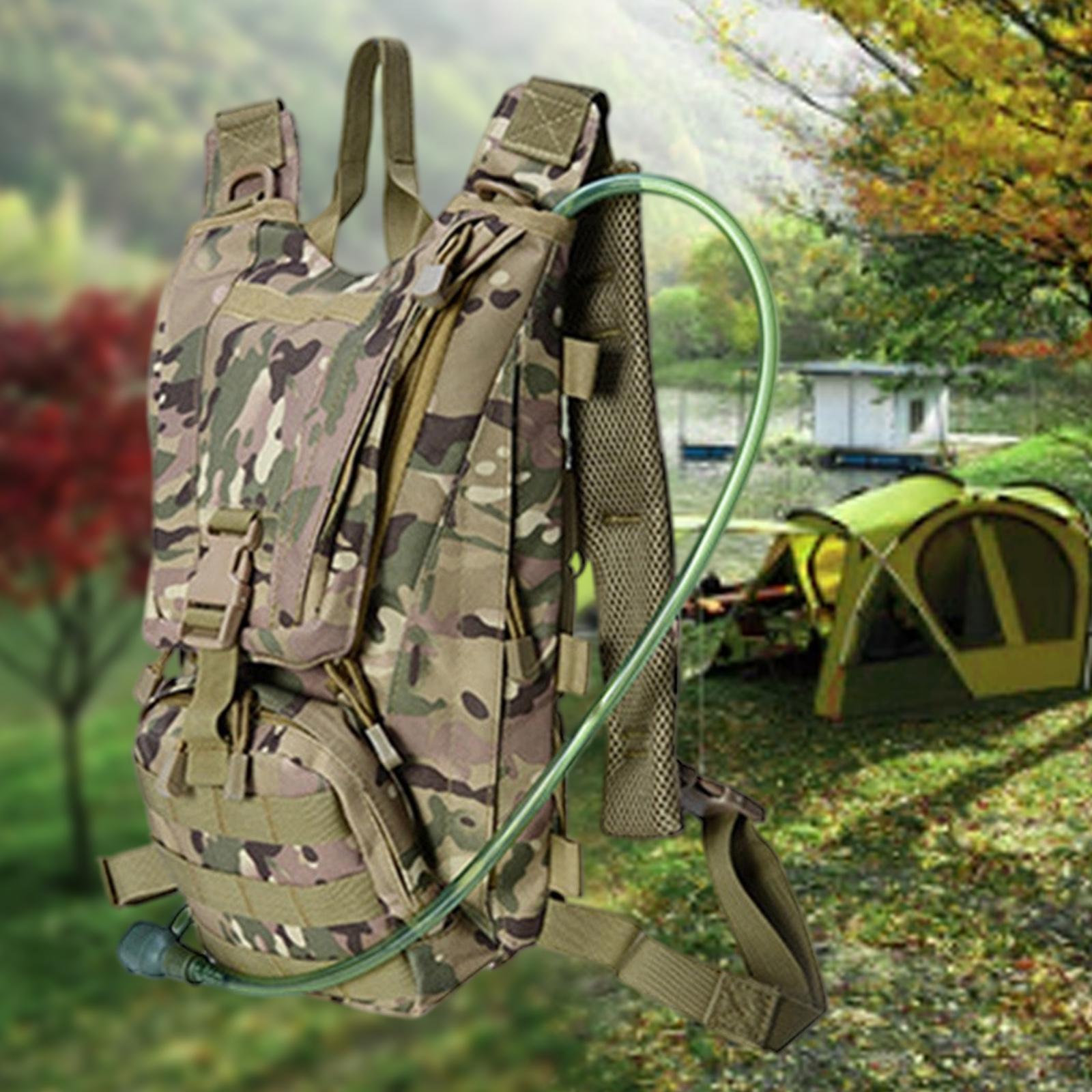 Outdoor Camping Backpack Daypack Large Capacity Rucksack Haversack CP