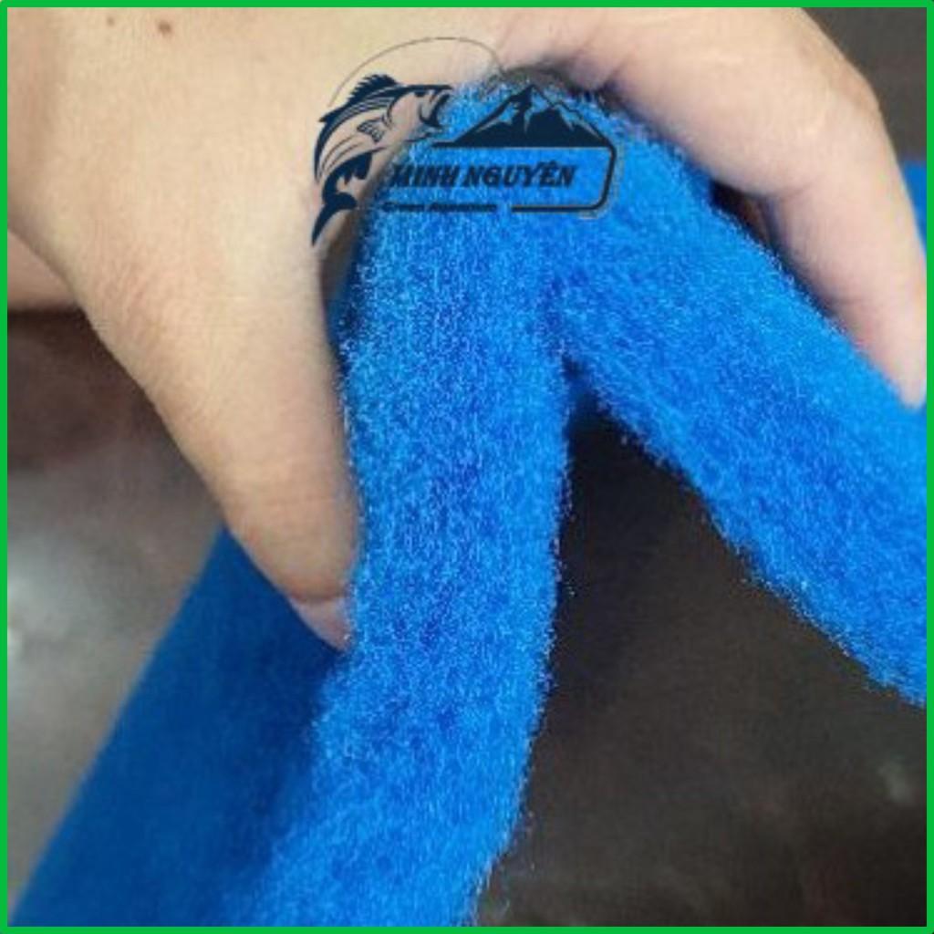 Bông Lọc Xanh Vật liệu lọc bể cá màu xanh cao cấp kích thước 50x50 cm