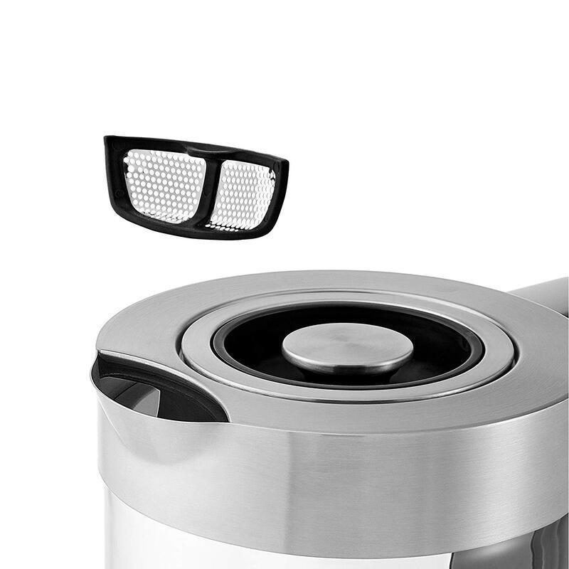 Ấm Đun Nước Siêu Tốc, Ấm Siêu Tốc Cao Cấp WMF Lono, Nhập Đức, Ấm Pha Trà, Bình Thủy Tinh, 1.7L, 3000W, Nhập Đức