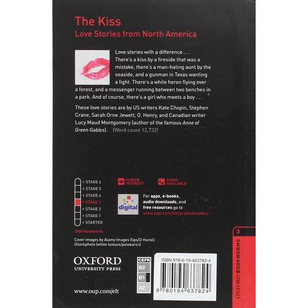 Oxford Bookworms Library (3 Ed.) 3: The Kiss: Love Stories from North America MP3 Pack