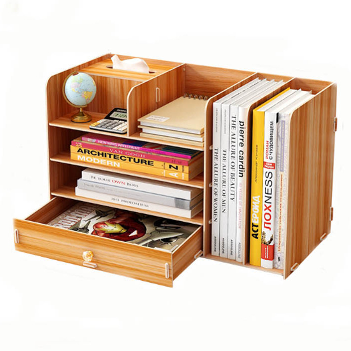 Giá sách để bàn gỗ B06