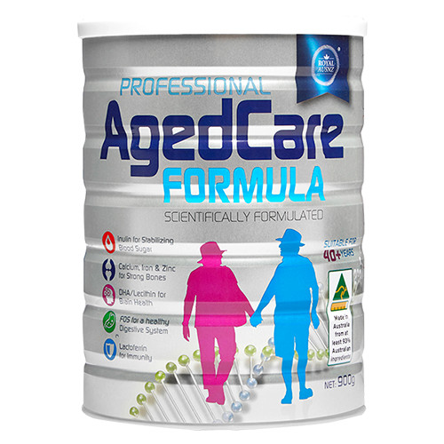 Sữa Hoàng Gia Úc Dành Cho Người Trên 40 Tuổi Royal Ausnz Agedcare Formula 900gr