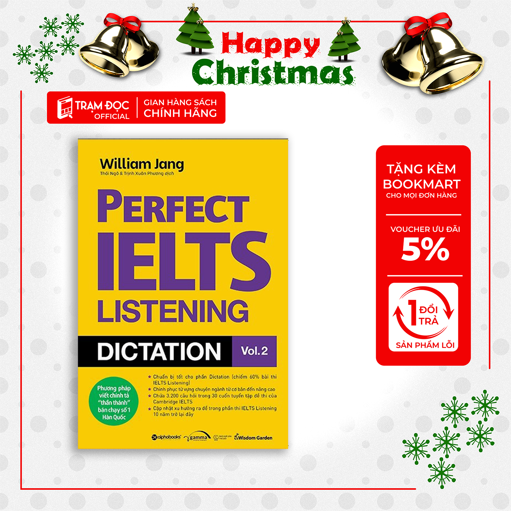 Trạm Đọc Official | Perfect IELTS Listening Dictation Vol.2