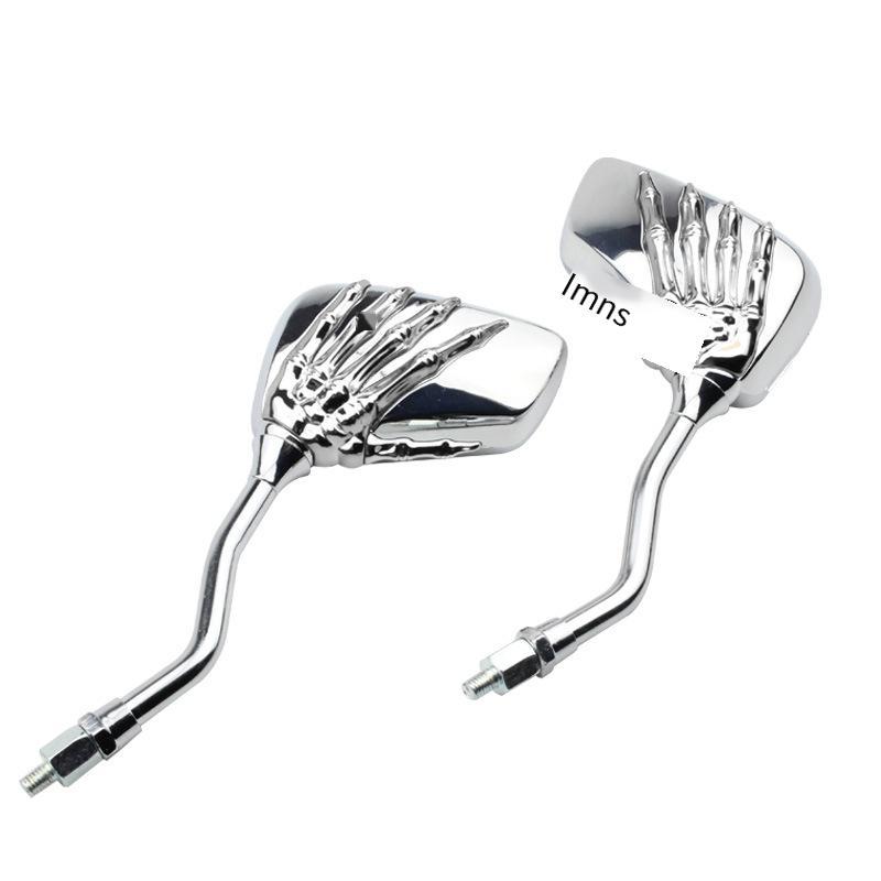 Phong cách mới nhất xe máy xe điện gương chiếu hậu gương sửa đổi gương tay ma mới gương vuốt ma gương chiếu hậu khung xương gương chiếu hậu tay