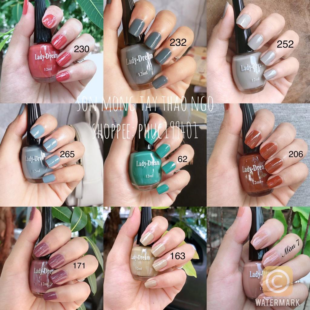 Sơn móng tay Ladydream 12ml (sơn thường)