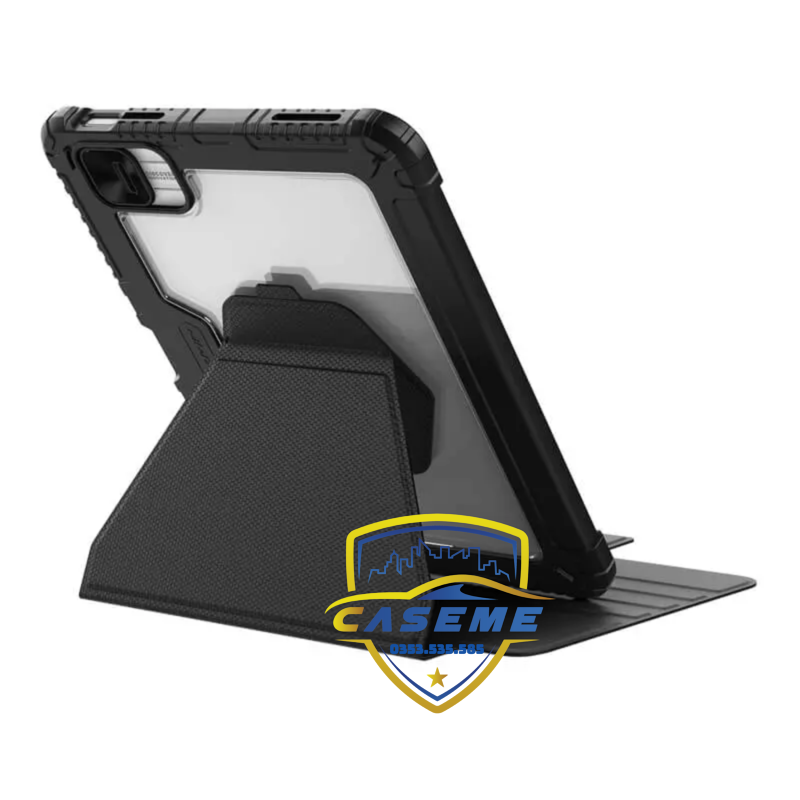 Bao da dành cho iPad Gen 10/10.9 2022 Nillkin Bumper SnapSafe Kèm Khay Bút - Hàng Chính Hãng