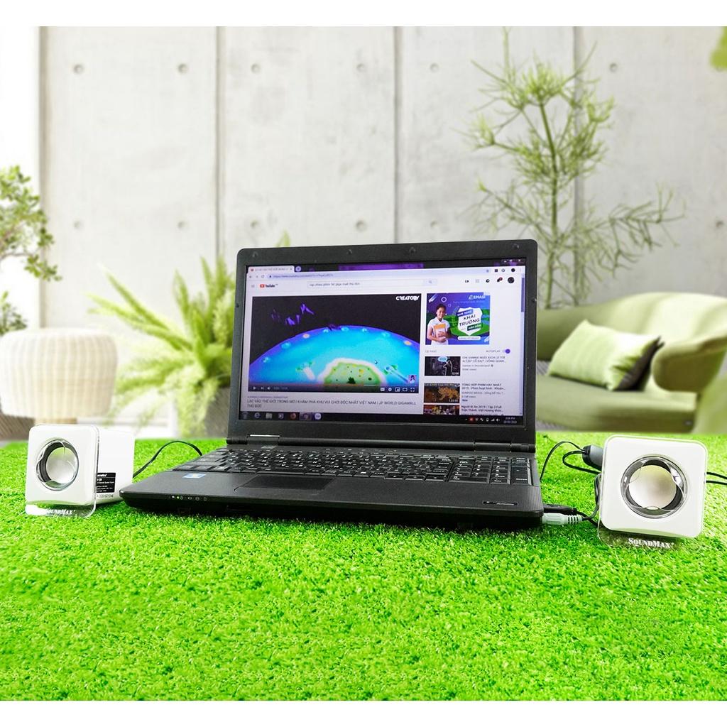 (Màu ngẫu nhiên) Loa vi tính SoundMax A120 / 2.0 - Hàng chính hãng.