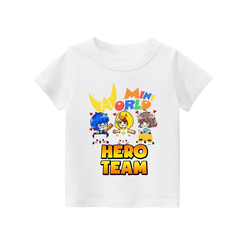 Áo thun trẻ em HERO TEAM 3 , 8 màu áo, đầy đủ size có big size, MÀU KHÁC NHẮN TIN SHOP